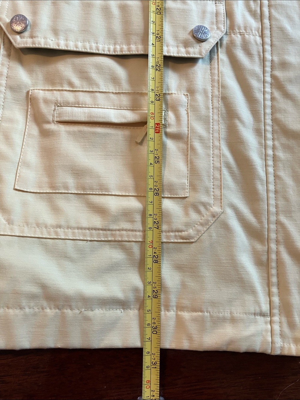 Butter Yellow Utility Travel Jacket Cotton Women's Medium Preppy Equestrian - Picture 16 of 16